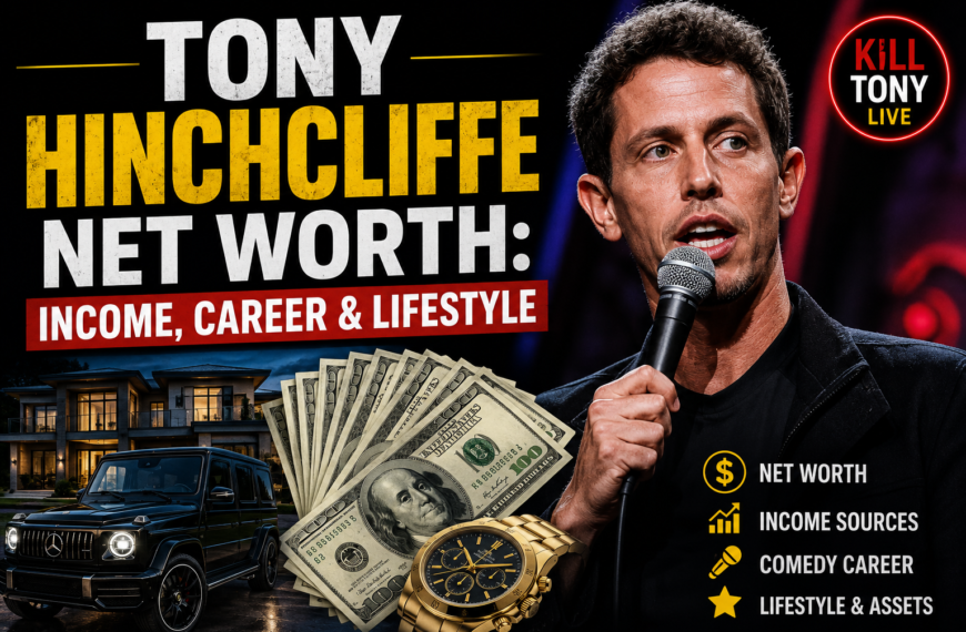 Tony Hinchcliffe Net Worth: Income, Career & Lifestyle